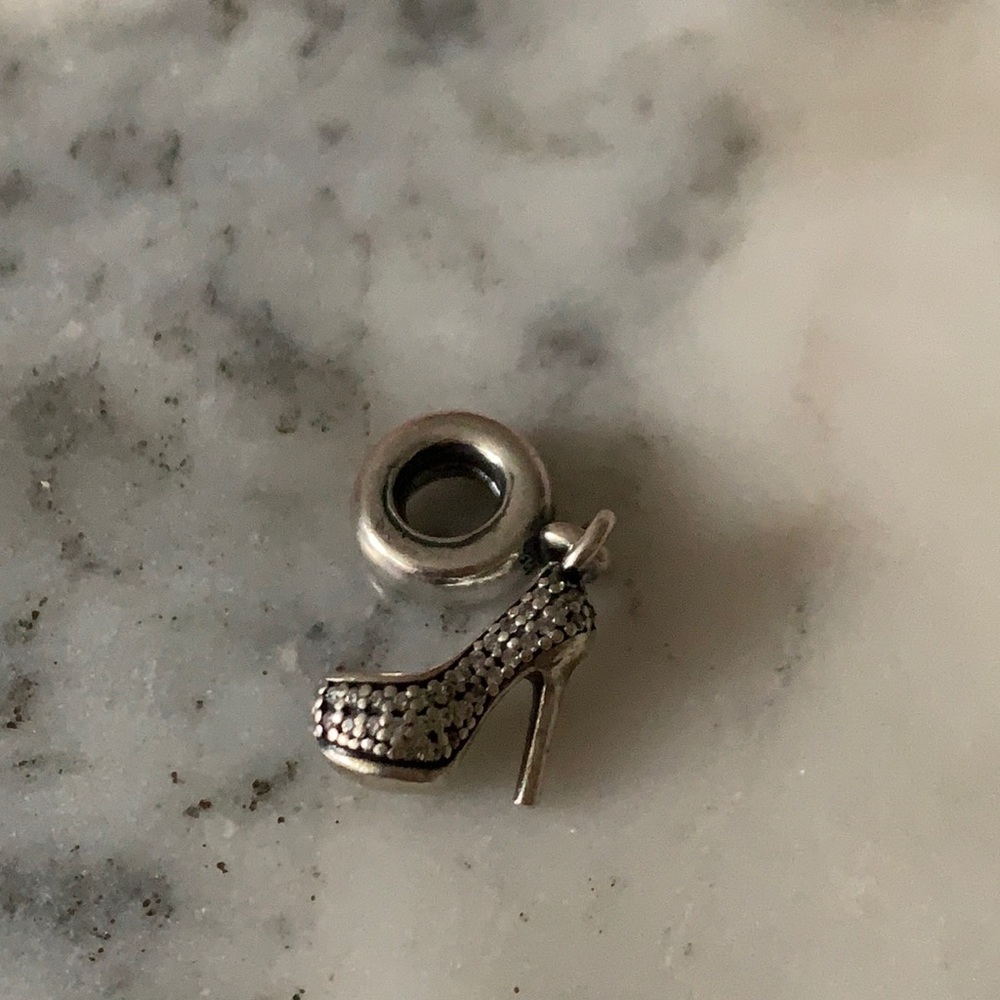 Pandora Sparkling Stiletto Charm